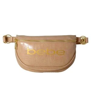 Bebè Josephine Croc Embossed  Faux Leather Covertible Slingbag‎ Cossbody Purse